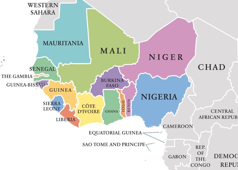 Peta lokasi Niger & Nigeria. (PirateShip6 / wikimedia.org)